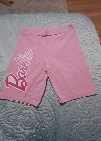 8-9 yaş pembe barbie şort