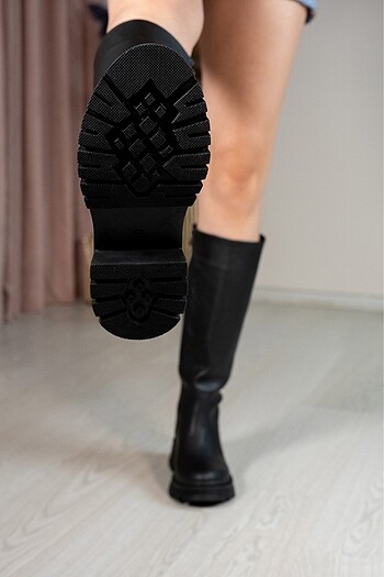 Kadın düz çizme - Görsel 3