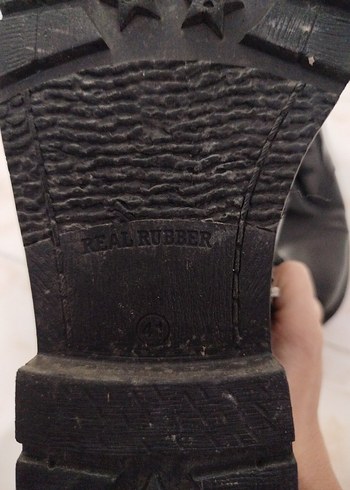 Siyah Minimalist Erkek Bot deri - Görsel 3