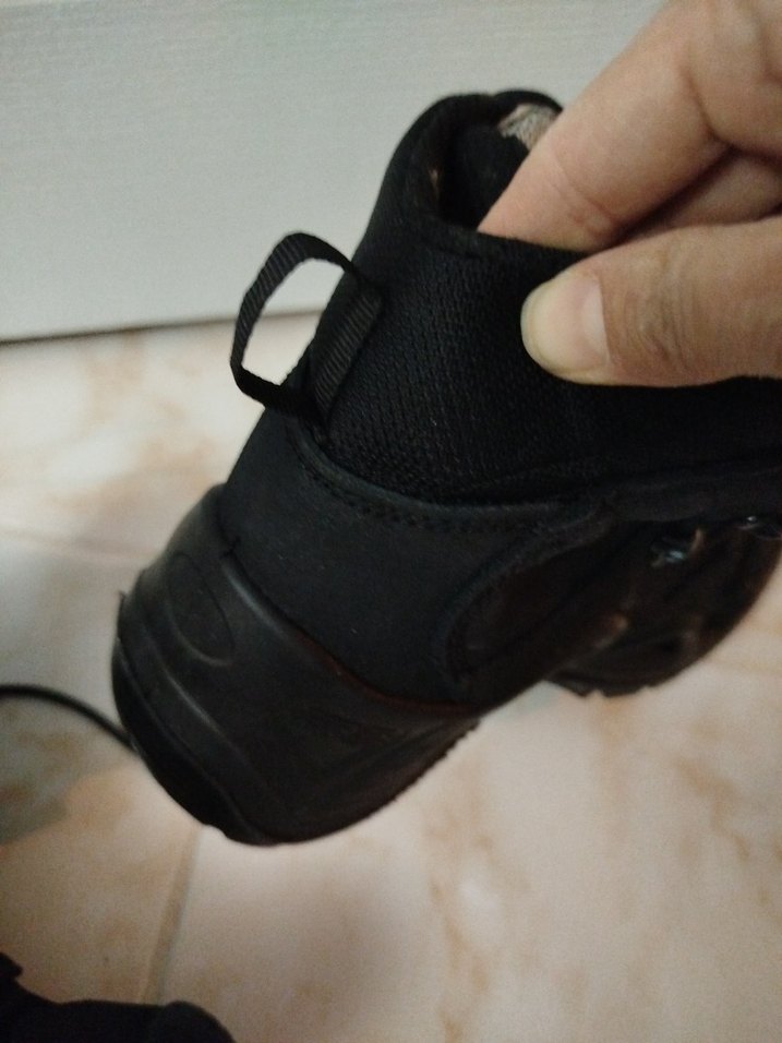 Siyah Kamuflaj Desenli Bağcıklı Erkek Bot - Görsel 5