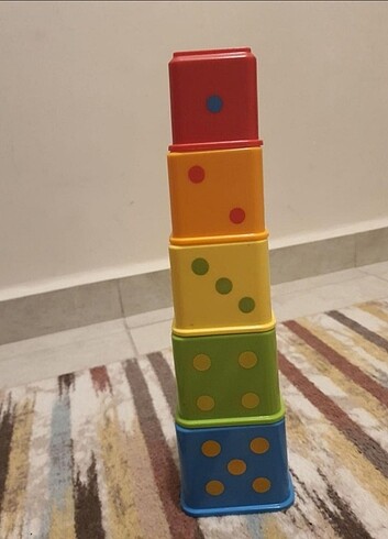 Beden Renk Fisher Price Eğitici Bloklar