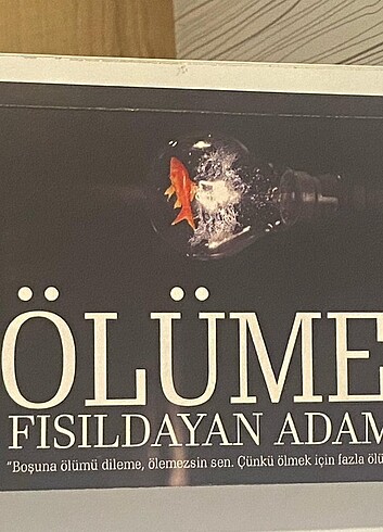 Ölüme fısıldayan adam kitap