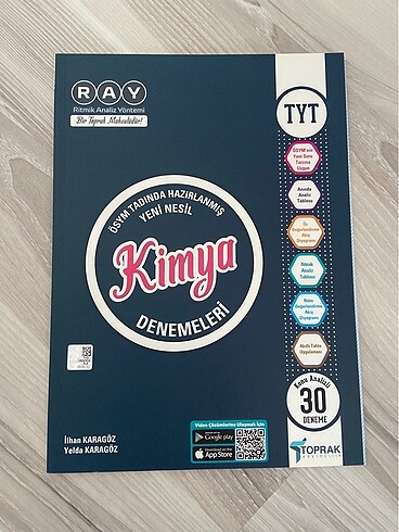 Toprak Yayınları Tyt Kimya Denemeleri
