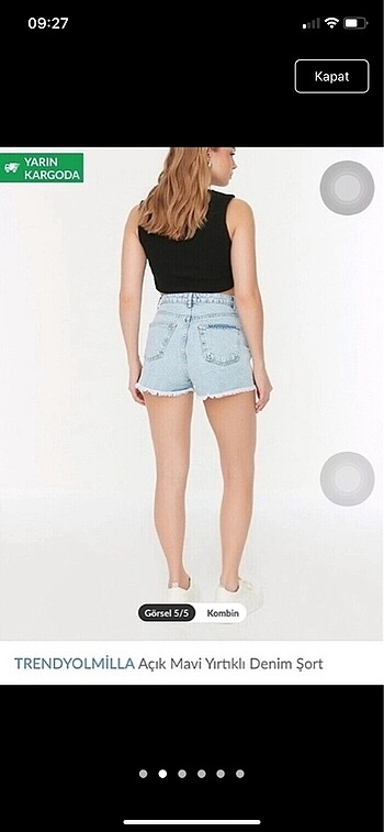 Bershka Trendyolmilla jean şort