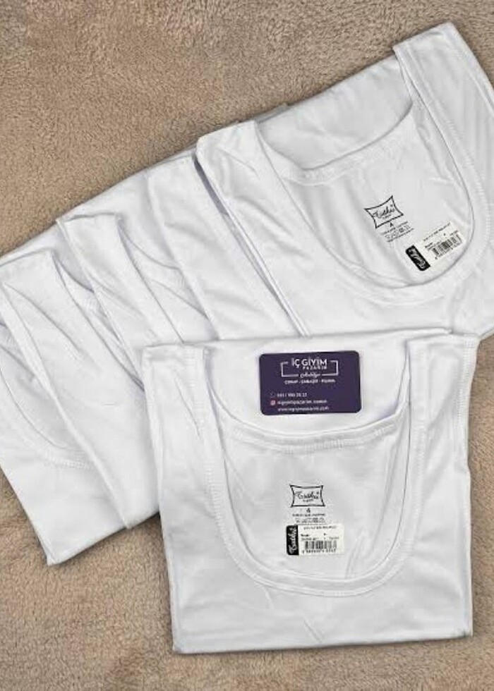 Tutku Erkek çocuk penye atlet - Görsel 5