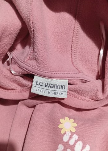 Kız çocuk kapşonlu sweatshirt - Görsel 5