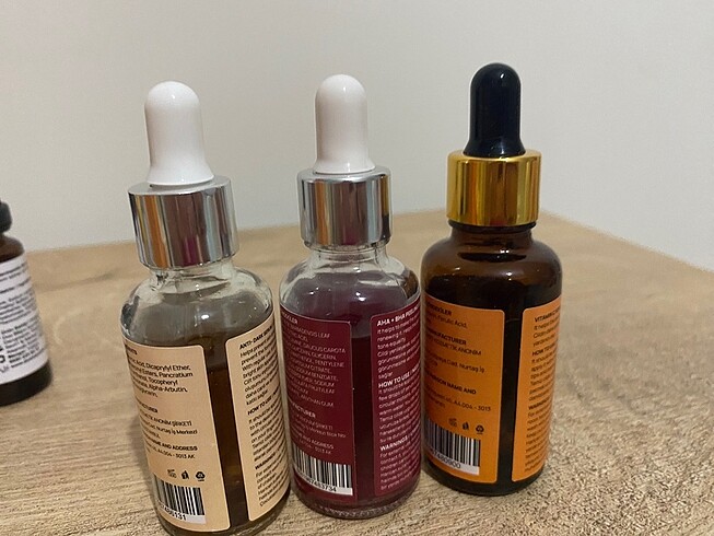 Diğer Luis bien vitamin c serum aha bha peeling serum leke karsiti se