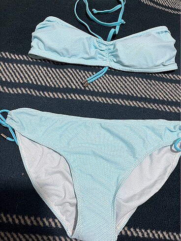 l Beden mavi Renk Bikini takım