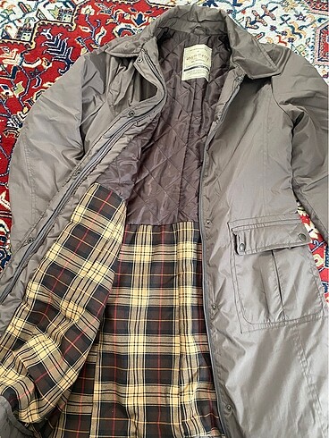 Asymmetry vintage kadın mont