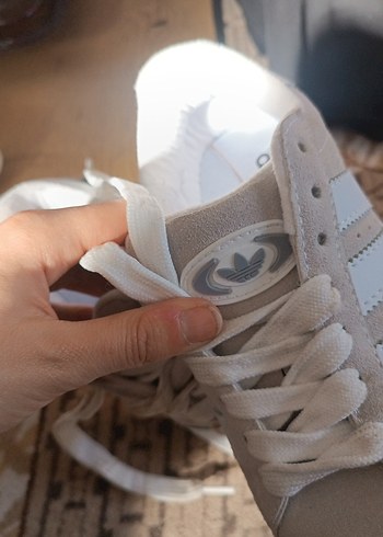 Kadın Gri spor ayakkabı 
hiç giyilmedi - Görsel 5