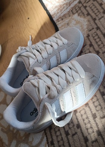 Kadın Gri spor ayakkabı 
hiç giyilmedi - Görsel 2