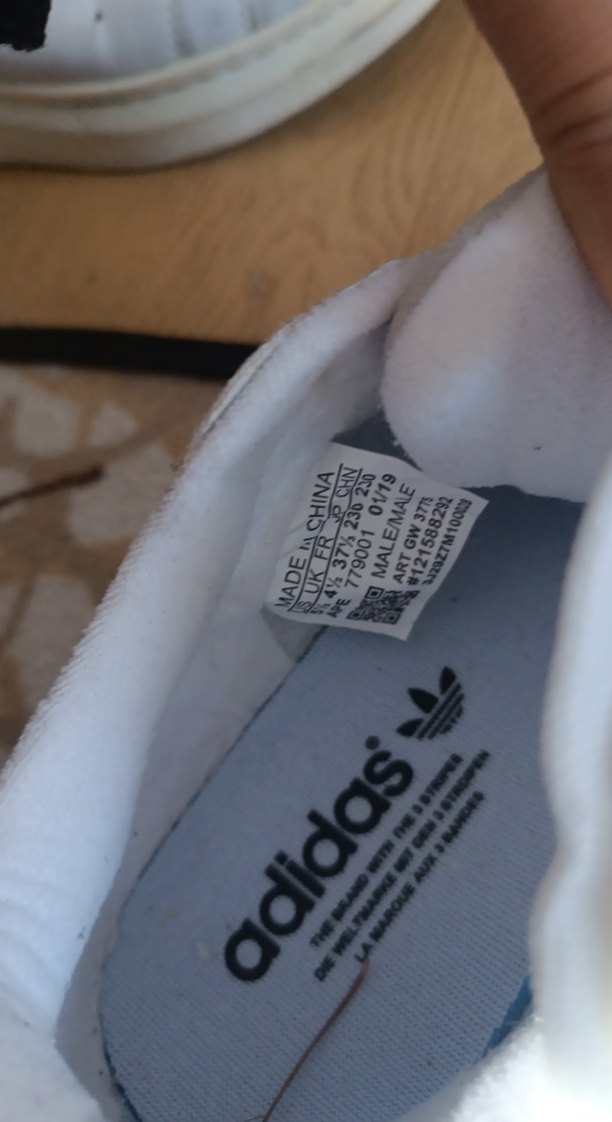 Kadın Gri spor ayakkabı 
hiç giyilmedi - Görsel 4