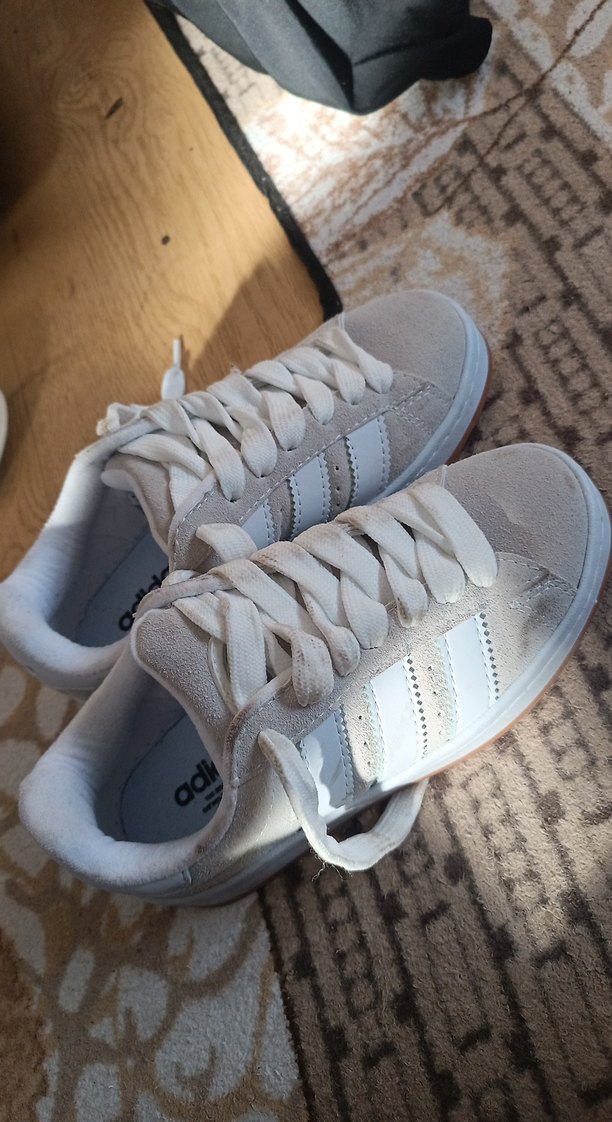 Kadın Gri spor ayakkabı 
hiç giyilmedi - Görsel 2