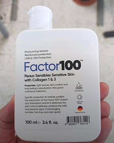 Factor 100 Güneş Kremi