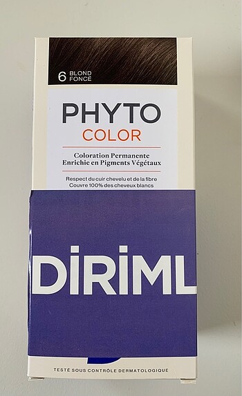 Phyto 6 dark blonde saç boyası