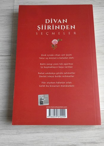 Divan Şiirinden Seçmeler Kitabı - Görsel 2