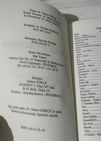 Yaşam Penceresi - H. Orhan Gökçe - Görsel 3