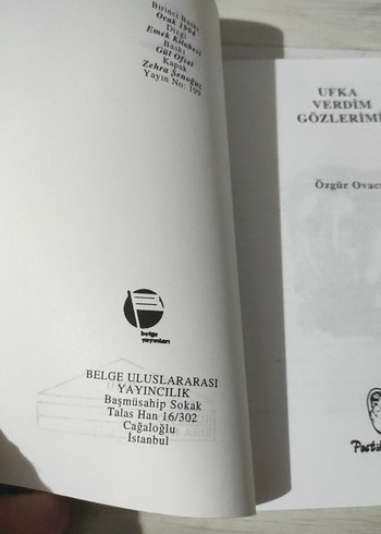 Ufka Verdim Gözlerimi - Özgür Ovacık - Görsel 3