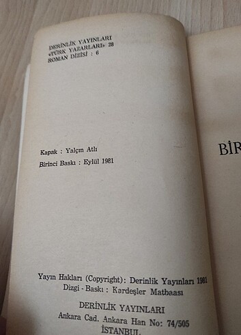  Beden Renk BİR ÇAĞ YANGINI 