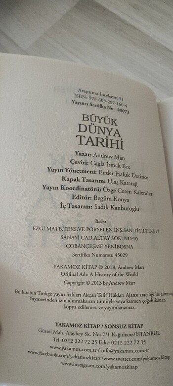  Beden BÜYÜK DÜNYA TARİHİ