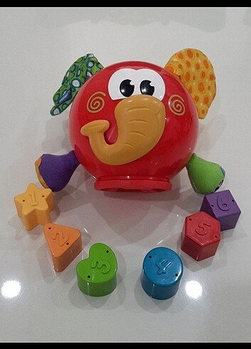  Beden Playgro eğitici fil oyuncak