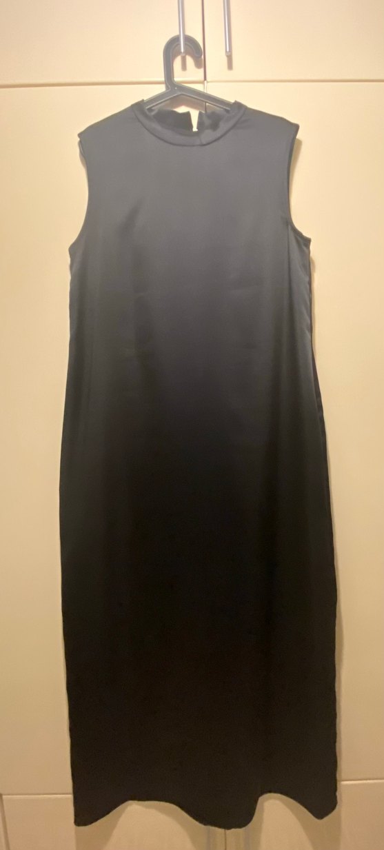 Siyah Kadın Saten Abiye Takımı - Görsel 5