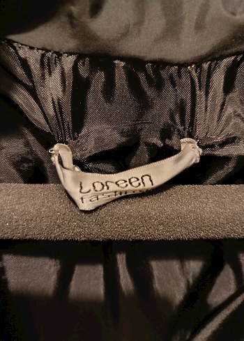 Siyah Uzun Kadın Kışlık Şişme Kaban - Görsel 6