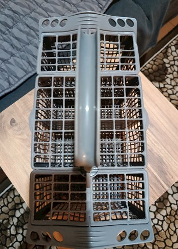 Arçelik bulaşık makinesi Gri Çatal Kaşık Sepeti - Görsel 4