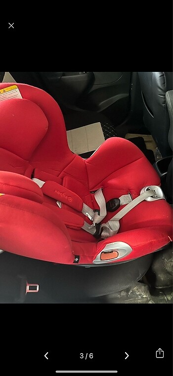 Diğer Beden kırmızı Renk Cybex sirona oto koltuğu