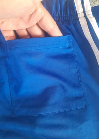 Mavi Renk  Rahat Kesim Eşofman Altı - Görsel 3