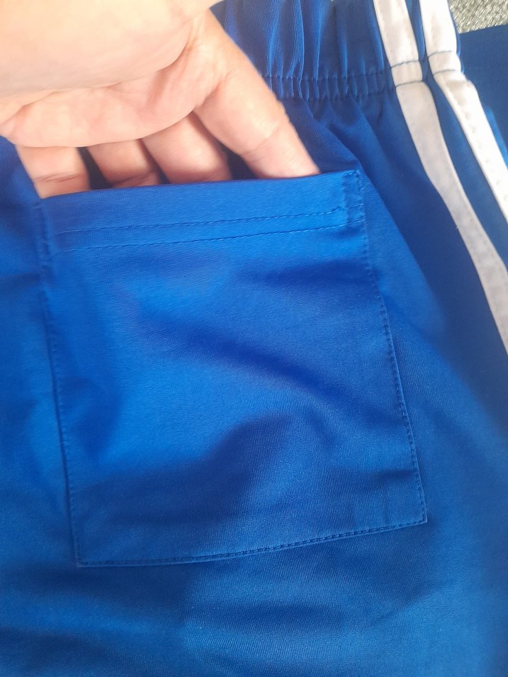 Mavi Renk  Rahat Kesim Eşofman Altı - Görsel 3