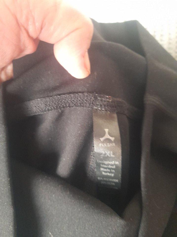 pulsar marka siyah Kadın Sporcu Tayt - Görsel 3