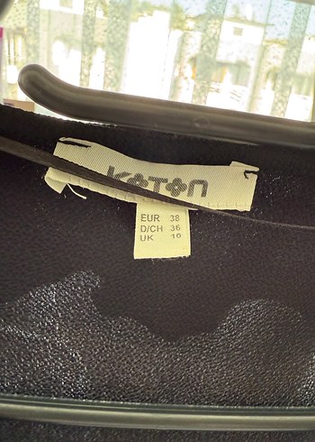 Siyah Drapeli Midi  Ceket - Görsel 2