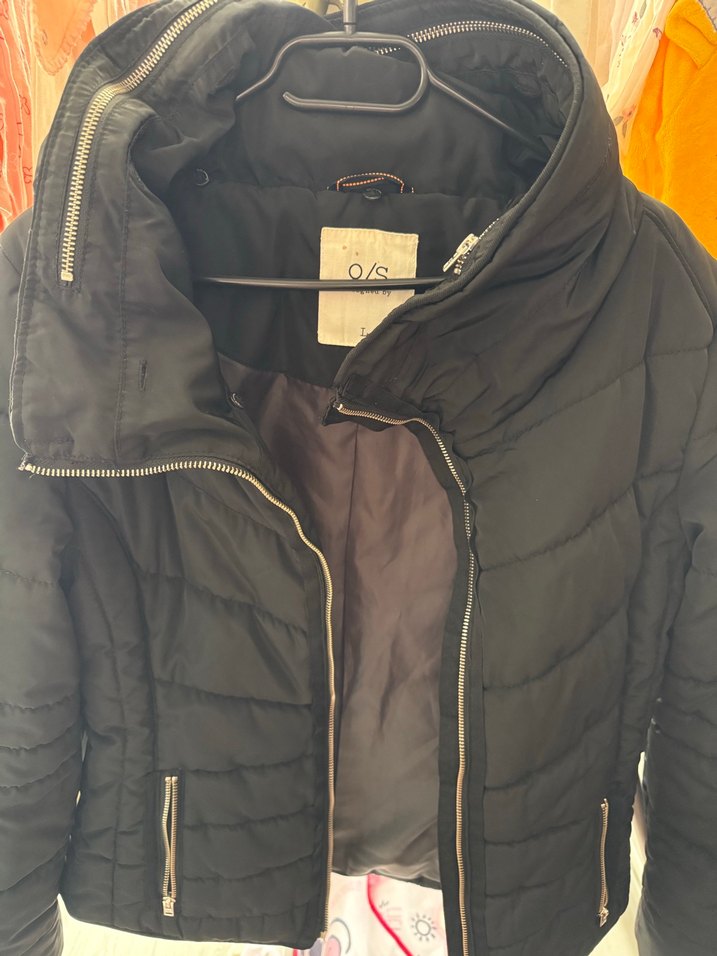 Gri Midi Kadın Kolsuz Kışlık Mont - Görsel 3