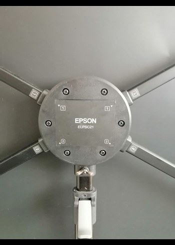 Gri Katlanabilir Projektör Ekranı - Görsel 2