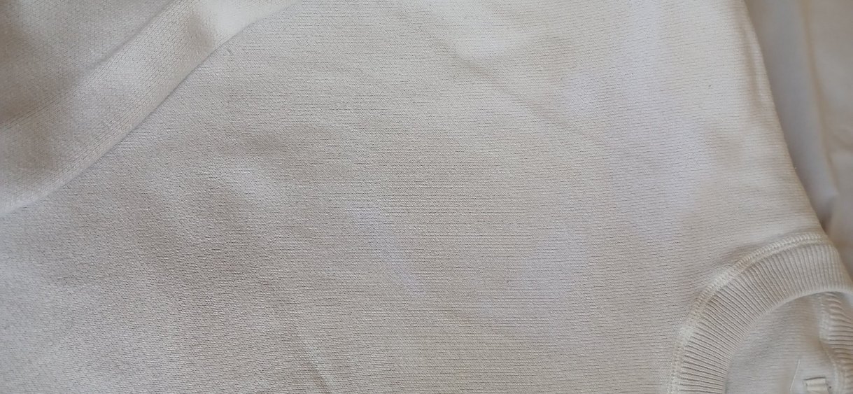 Beyaz örme erkek Uzun Kollu Kazak - Görsel 3