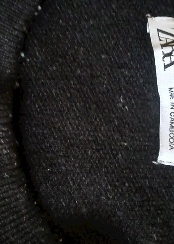 Siyah Erkek Uzun Kollu Basic Kazak - Görsel 2