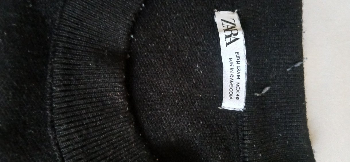 Siyah Erkek Uzun Kollu Basic Kazak - Görsel 2