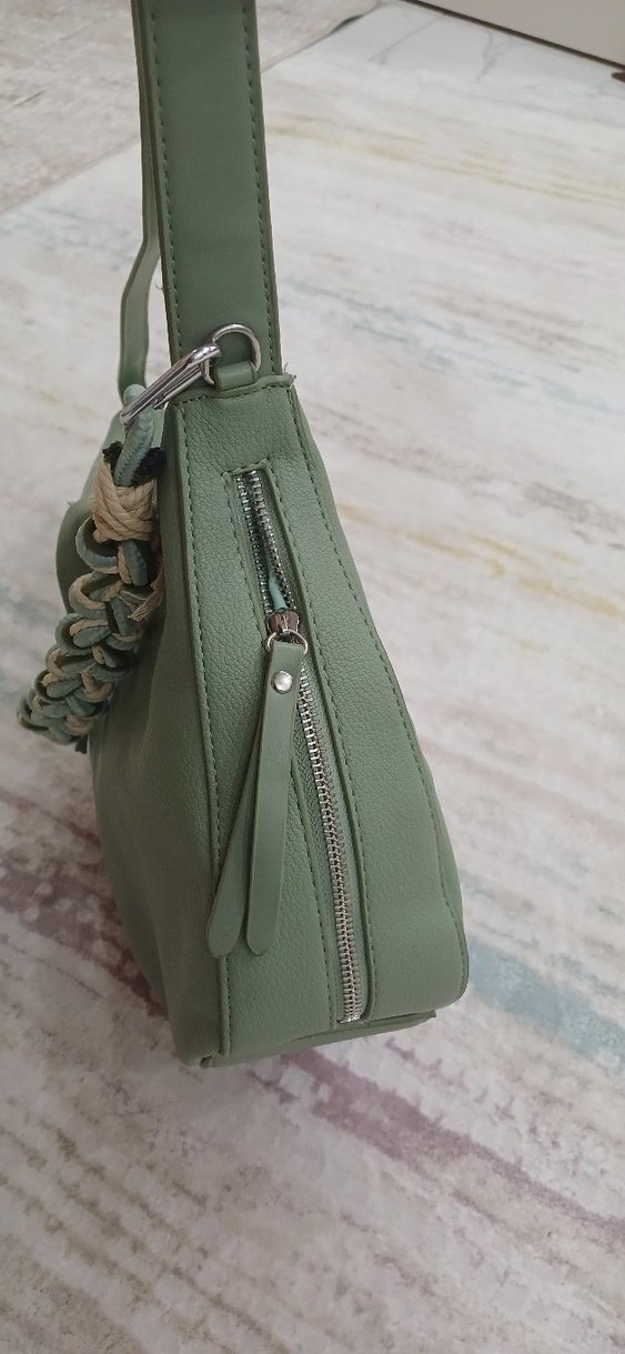 Derimod Yeşil Deri Çanta - Görsel 3