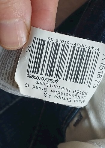 Mavi Kadın Kot Pantolon - Görsel 3