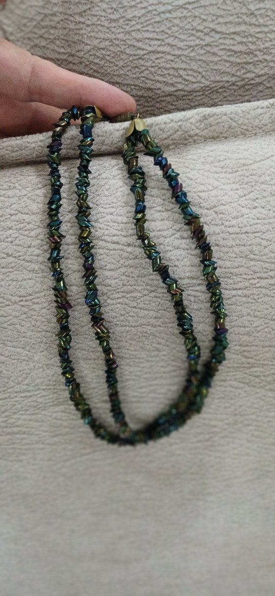 Renkli Boncuklu Bohem Kadın Kolye - Görsel 2