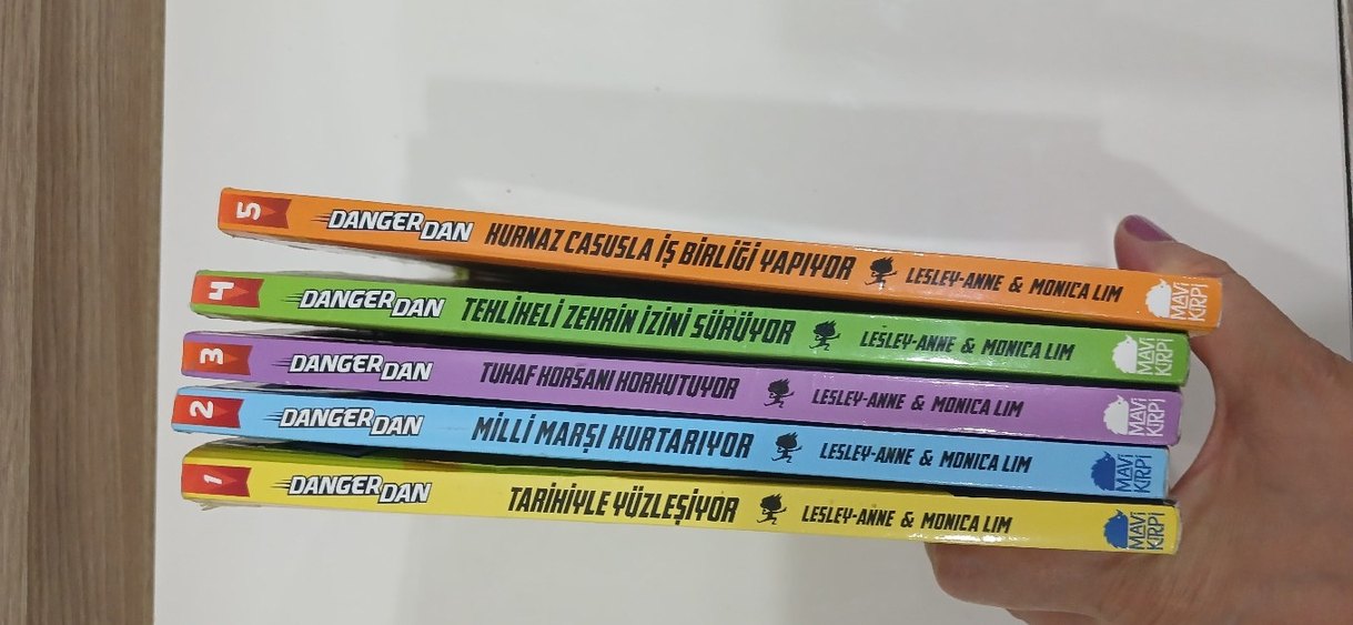 Danger Dan Çocuk Kitap Seti - 5 Kitap - Görsel 2