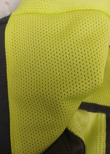 Lescon marka Fosfor yeşili iç astarlı  kapüşonlu spor ceket - Görsel 7