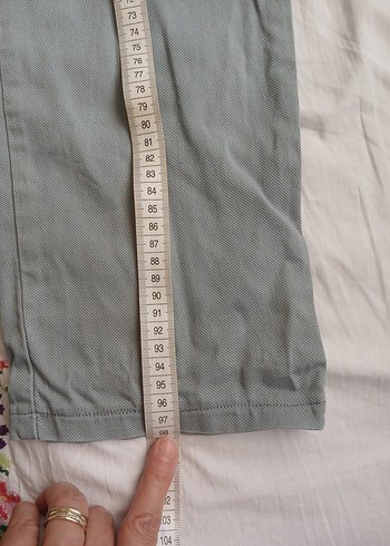 Açık mavi Kanvas Erkek Pantolon - Görsel 3