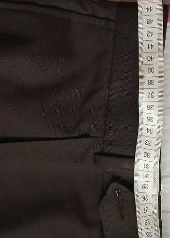 Kahve rengi Erkek Kumaş pantolon - Görsel 4