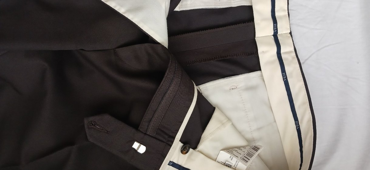 Kahve rengi Erkek Kumaş pantolon - Görsel 2