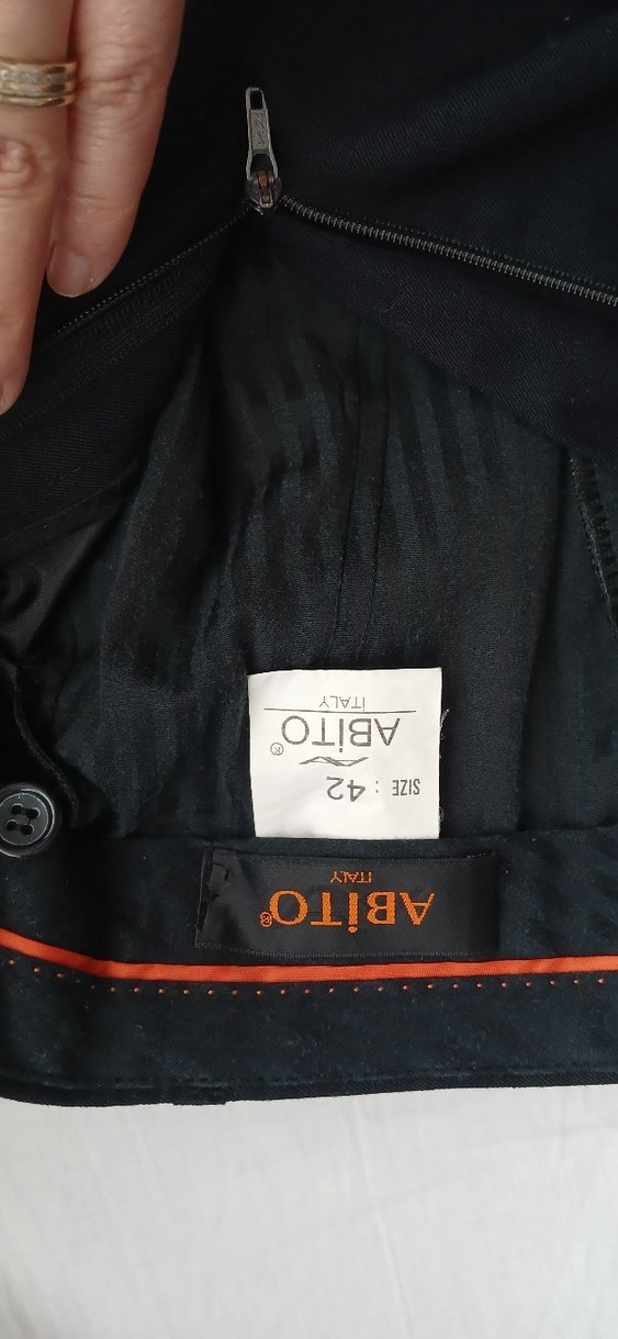 Siyah Erkek Kumaş Pantolon - Görsel 2