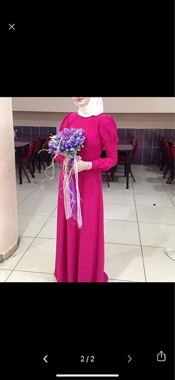 Pembe elbise