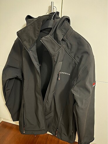 Cresta Outdoor Kapüşonlu Kadın Su Geçimrmez Softshell Ceket