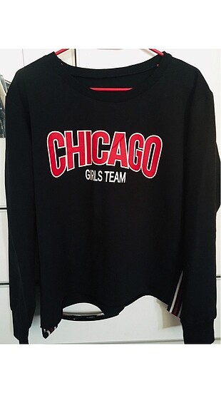 Chicago Girls Team Baskılı Sweat